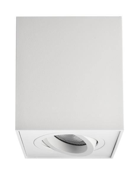 Deckenaufbauleuchte - Bengala, 1x max. 50 W GU10, Weiß