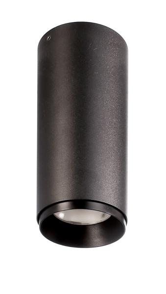 Deckenaufbauleuchte - Lucea 10 CCT, 10 W, DIM, 3000/4000 K, Schwarz