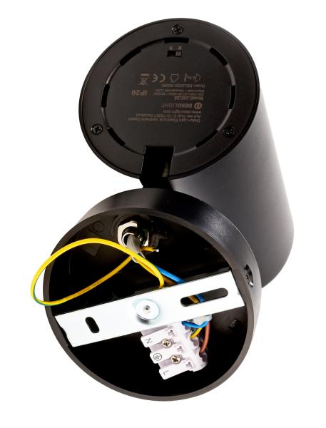 Deckenaufbauleuchte - Lucea 15 CCT, Tilt, 15 W, DIM, 3000/4000 K, Schwarz