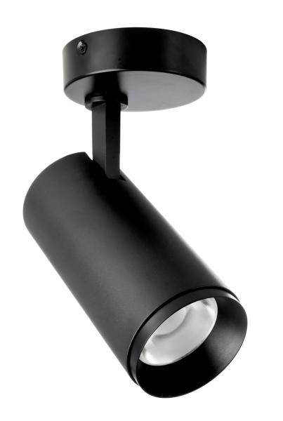 Deckenaufbauleuchte - Lucea 20 CCT, Tilt, 20 W, DIM, 3000/4000 K, Schwarz