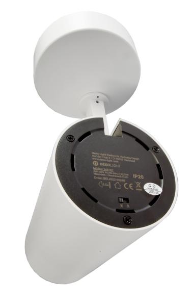 Deckenaufbauleuchte - Lucea 30 CCT, Tilt, 30 W, DIM, 3000/4000 K, Weiß