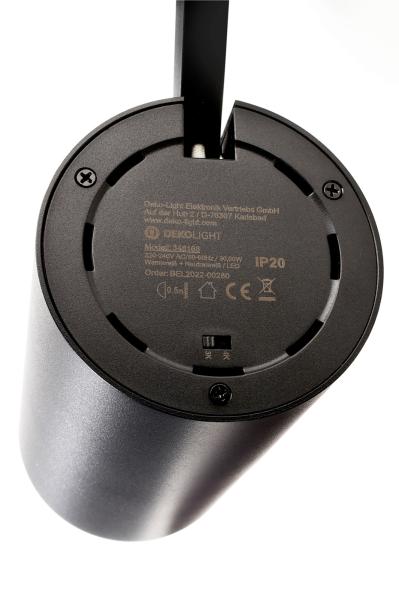 Deckenaufbauleuchte - Lucea 30 CCT, Tilt, 30 W, DIM, 3000/4000 K, Schwarz