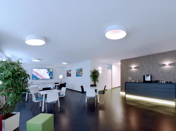 Deckenaufbauleuchte - Sculptoris 600 mm, 42 W, DIM, 3000/4000 K, Weiß