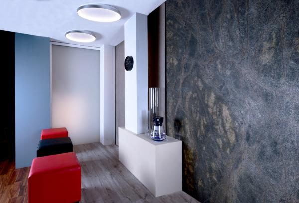 Deckenaufbauleuchte - Merope 400, 30 W, DIM, 3000/4000 K, Silber