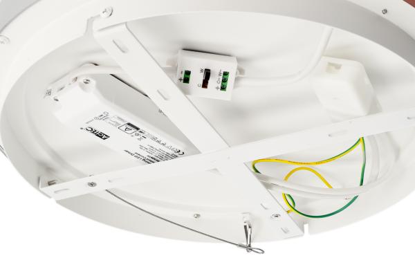 Deckenaufbauleuchte - Merope 400, 30 W, DIM, 3000/4000 K, Kaffee