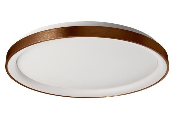 Deckenaufbauleuchte - Merope 600, 42 W, DIM, 3000/4000 K, Kaffee