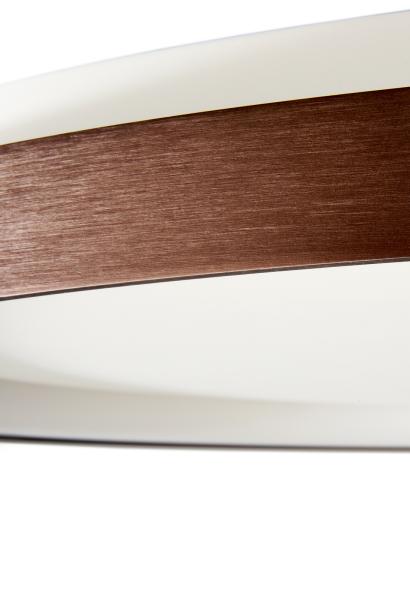 Deckenaufbauleuchte - Merope 600, 42 W, DIM, 3000/4000 K, Kaffee