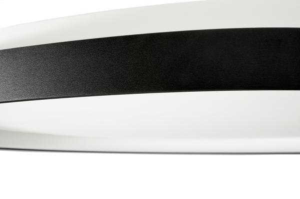 Deckenaufbauleuchte - Merope 800, 60 W, DIM, 3000/4000 K, Schwarz