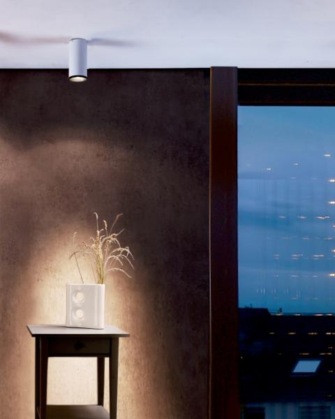 Deckenaufbauleuchte - Lucea 6, 6 W, DIM, 2700 K, Schwarz