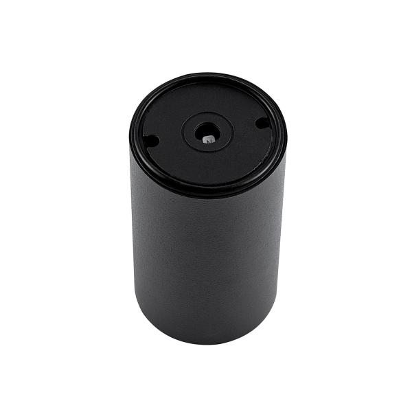 Deckenaufbauleuchte - Can IP44, 1x 7,5 W GU10, Schwarz