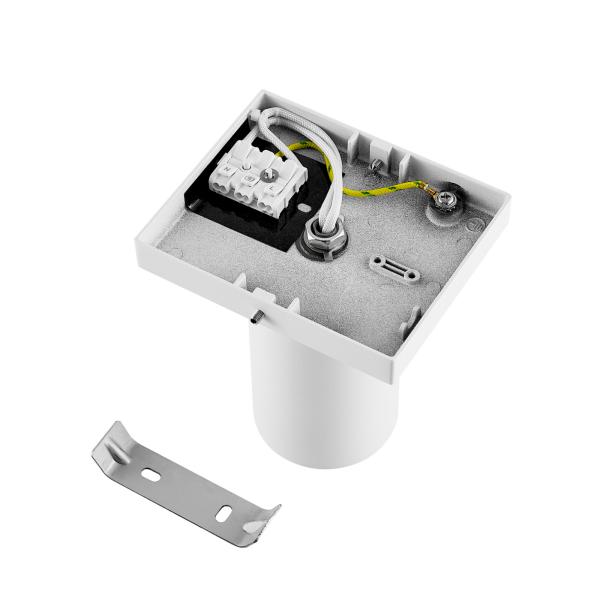 Deckenaufbauleuchte - Can Tilt Square, 1x 7,5 W GU10, Weiß