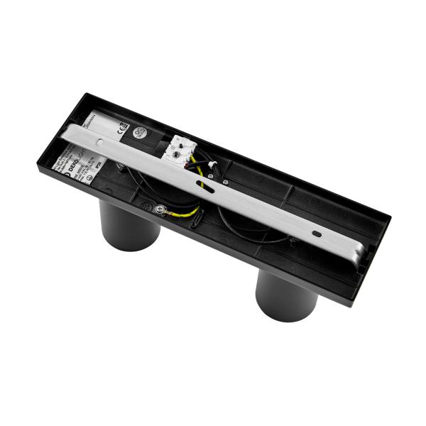 Deckenaufbauleuchte - Can Tilt Square, 2x 7,5 W GU10, Schwarz