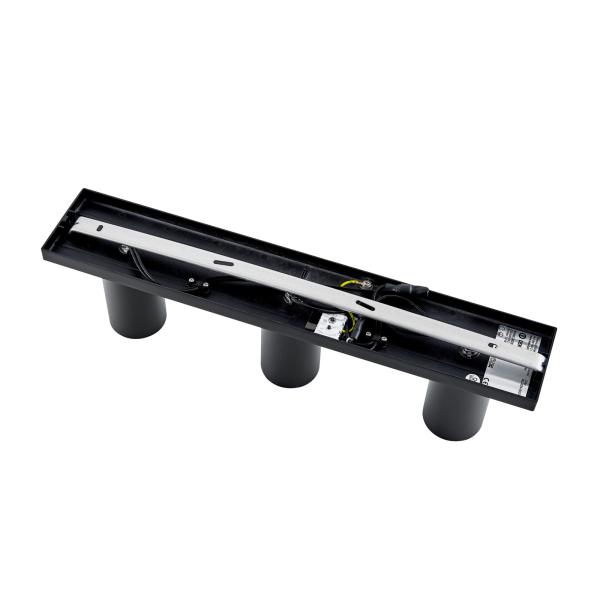 Deckenaufbauleuchte - Can Tilt Square, 3x 7,5 W GU10, Schwarz