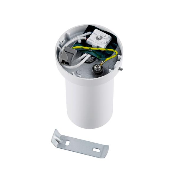 Deckenaufbauleuchte - Can Tilt Round, 1x 7,5 W GU10, Weiß