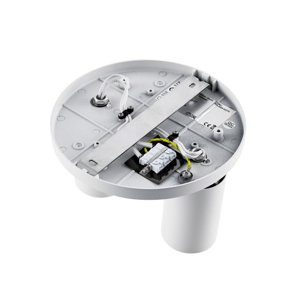 Deckenaufbauleuchte - Can Tilt Round, 2x 7,5 W GU10, Weiß