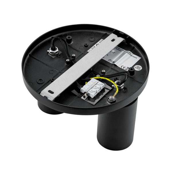 Deckenaufbauleuchte - Can Tilt Round, 2x 7,5 W GU10, Schwarz