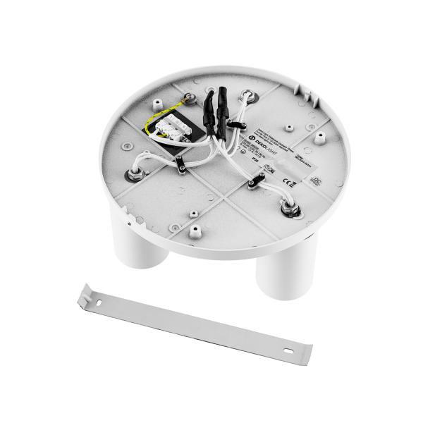 Deckenaufbauleuchte - Can Tilt Round, 3x 7,5 W GU10, Weiß