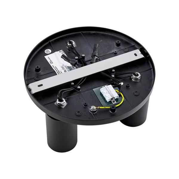 Deckenaufbauleuchte - Can Tilt Round, 3x 7,5 W GU10, Schwarz