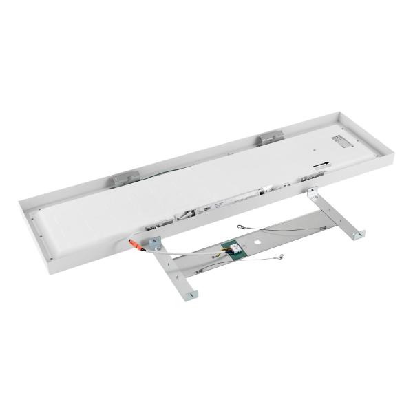 Deckenaufbauleuchte - Pro Office Sano 1225, 35W, DIM, 3000/4000K, weiß