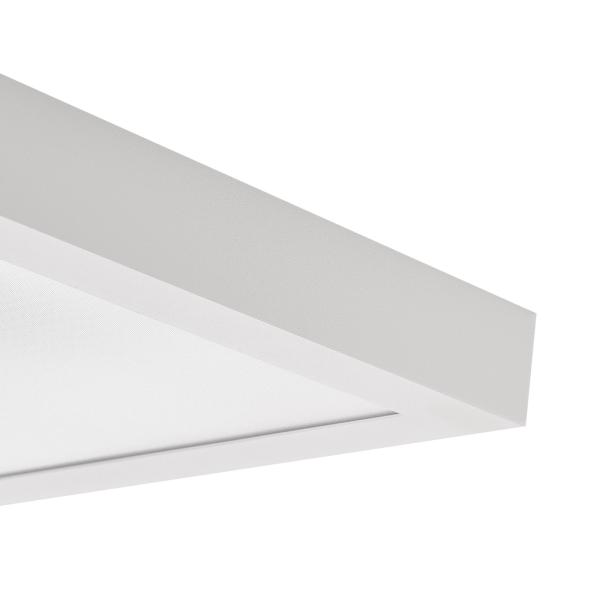 Deckenaufbauleuchte - Pro Office Sano 1525, 43W, DIM, 3000/4000K, weiß