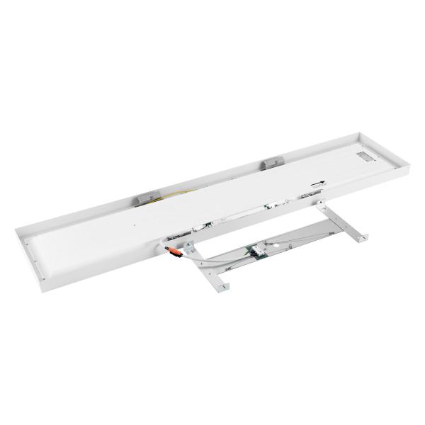 Deckenaufbauleuchte - Pro Office Sano 1525, 42W, DALI, 3000/4000K, weiß