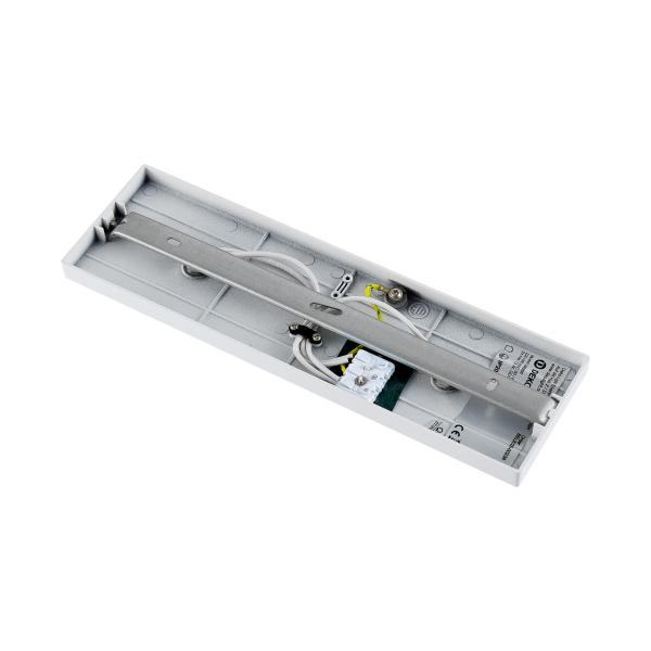 Deckenaufbauleuchte - Can Tilt Square Base, 2x 7,5 W GU10, Weiß