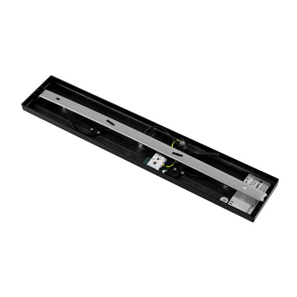 Deckenaufbauleuchte - Can Tilt Square Base, 3x 7,5 W GU10, Schwarz