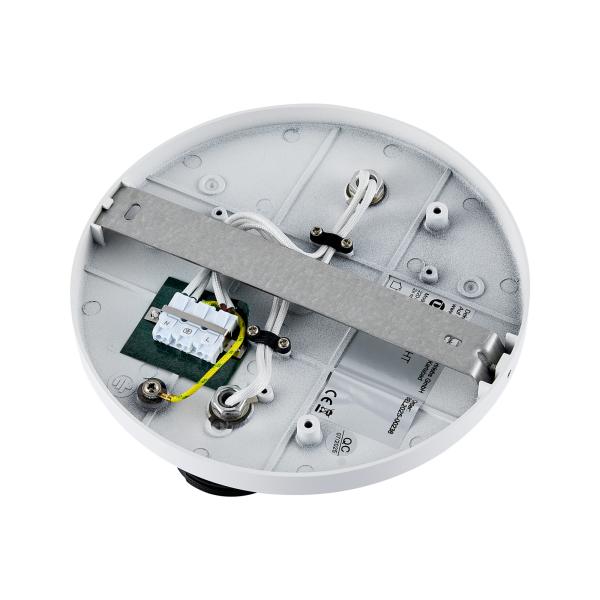 Deckenaufbauleuchte - Can Tilt Round Base, 2x 7,5 W GU10, Weiß