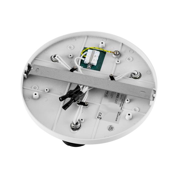 Deckenaufbauleuchte - Can Tilt Round Base, 3x 7,5 W GU10, Weiß