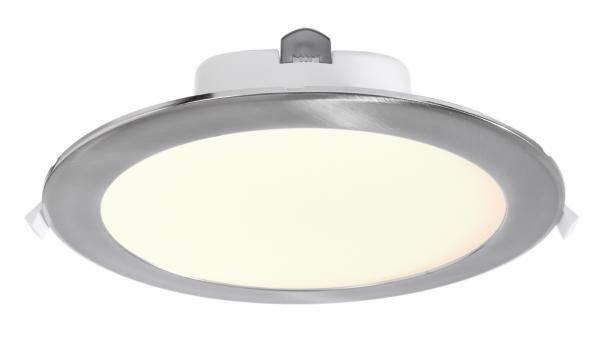 Downlight - Acrux 195 mm, 26 W, DIM, 3000/4000/6000 K, Silber