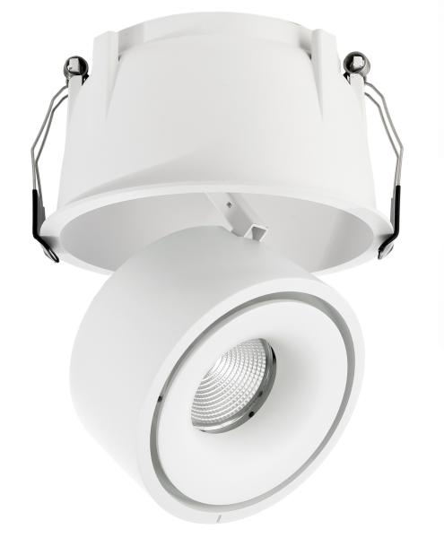 Einbaustrahler - Uni 2 Max Tilt, 24 W, 3000 K, Weiß