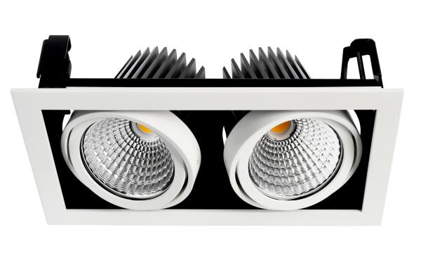 Downlight - Modular System COB, 31 W, 3000 K, Grau