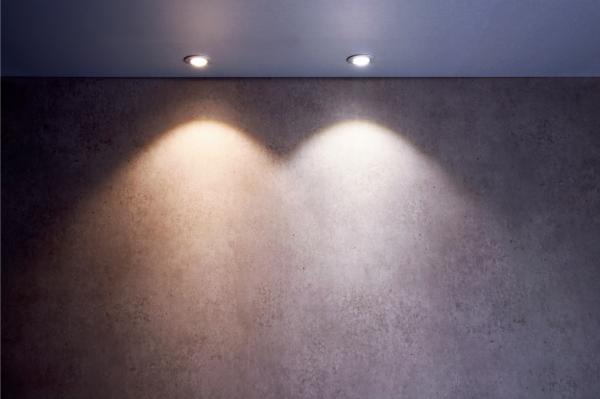 Einbaustrahler - Dione, 8,5 W, DIM, 4000 K, Silber