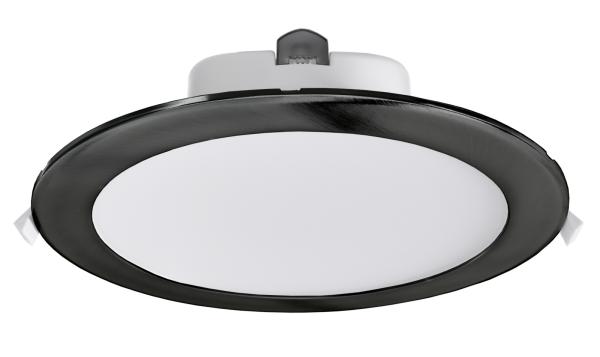 Downlight - Acrux 195 mm, 26 W, DIM, 3000/4000/6000 K, Schwarz