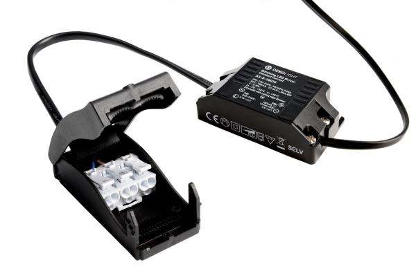 Einbaustrahler - Dione IP44, 8,5 W, DIM, 3000 K, Nickel