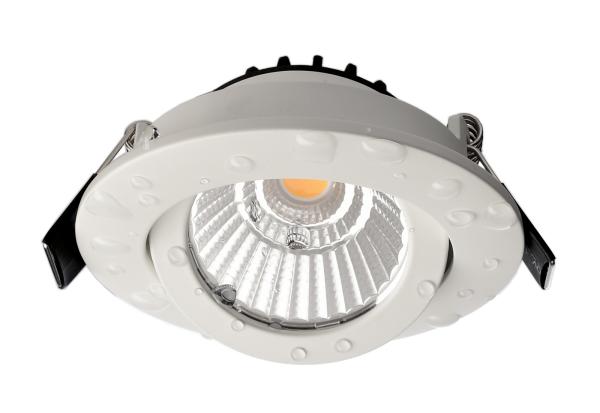Einbaustrahler - Dione IP44, 8,5 W, DIM, 4000 K, Weiß