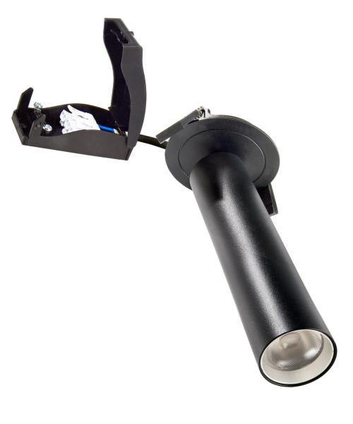 Einbaustrahler - Slim, 5W, DIM, 2700 K, Schwarz