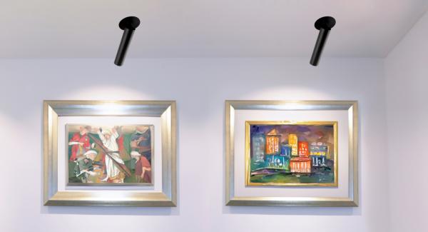 Einbaustrahler - Slim, 5W, DIM, 2700 K, Schwarz