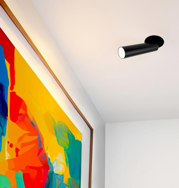 Einbaustrahler - Slim, 5W, DIM, 2700 K, Schwarz