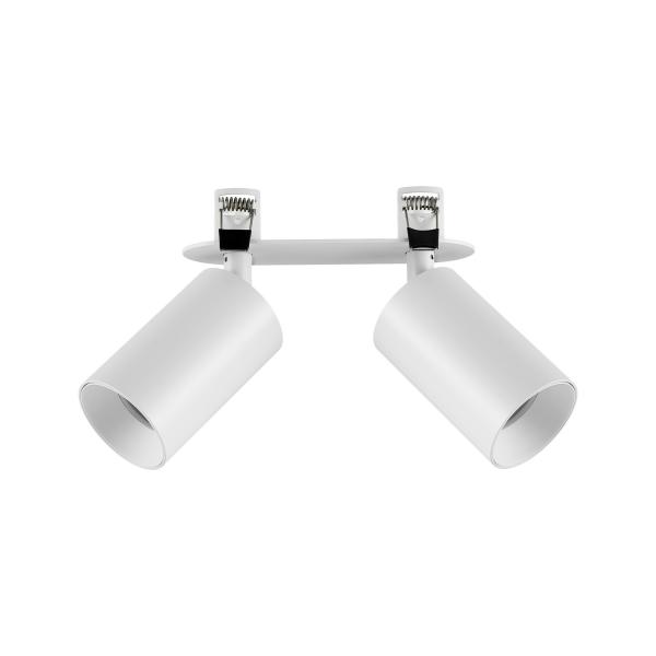 Einbaustrahler - Can Tilt Round, 2x 7,5 W GU10, Weiß