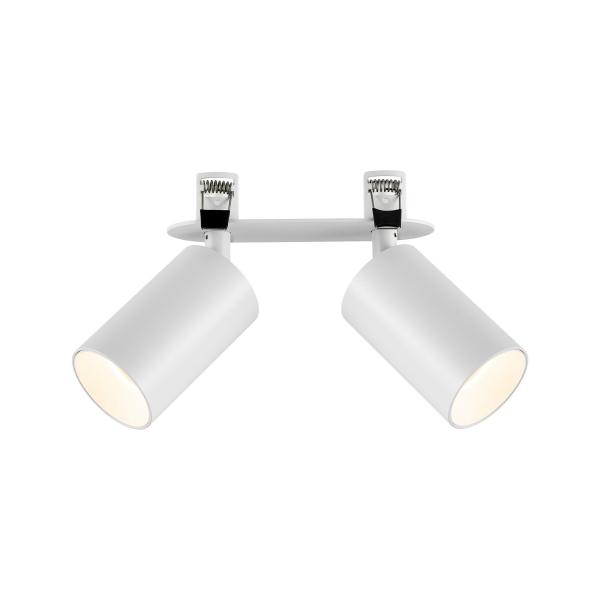 Einbaustrahler - Can Tilt Round, 2x 7,5 W GU10, Weiß