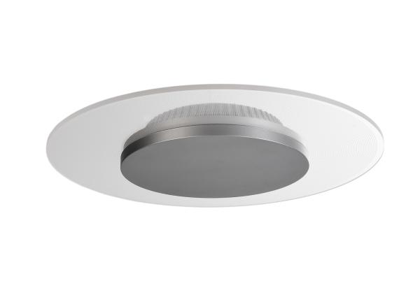 Deckenaufbauleuchte - Set, Zaniah 290 mm, 12 W, DIM, 3000 K, Cover Silber