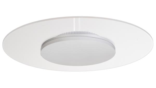 Deckenaufbauleuchte - Set, Zaniah 370 mm, 18 W, DIM, 3000 K, Cover Weiß