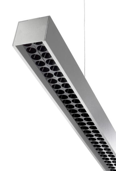 Pendelleuchte - Set, D Profession Up and Down, 60 W, DALI, 4000 K, Silber