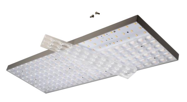 3-Phasenleuchte - Set, Draconis, 72W, 2700/3500/4000 K, Hellgrau