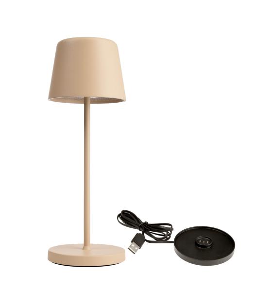 Akkuleuchte - Set Canis Mini Sand + Ladesockel