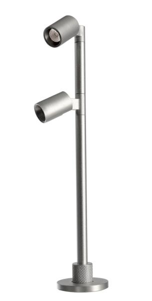 Vitrinenleuchte - Herculis Double 200 mm, 2 W, 4000 K, Silber