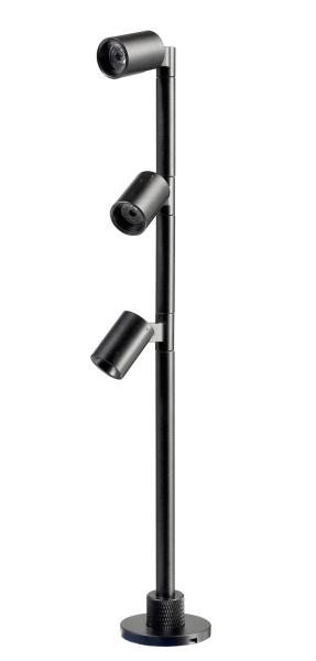 Vitrinenleuchte - Herculis Triple 250 mm, 3 W, 4000 K, Silber