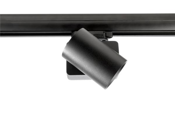 3-Phasen-Spot - Nihal Mini, 15 W, DIM, 3000 K, Schwarz