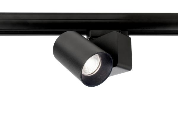 3-Phasen-Spot - Nihal Mini, 15 W, DIM, 4000 K, Schwarz